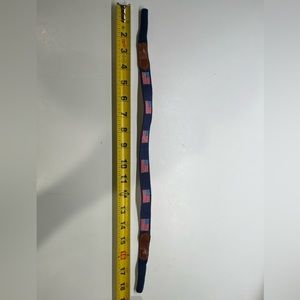 American Flag Needlepoint Sunglass Straps in Classic Navy by Smathers & Branson